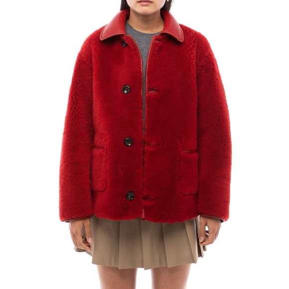 Nicole Saldana Lou Jacket Cherry red - Picture 4 of 4